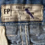 Free People Women’s Sweet Surrender High Waisted Crochet Pocket Denim Sh… Photo 8