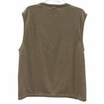 Geoffrey Beene  Tan V Neck Mens Sweater Vest Size Large Photo 2