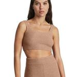 Everlane NWT! The Cozy Stretch Tank Crop Camel Top - Size Large Photo 0