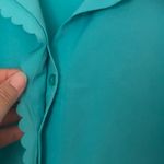 Ann Taylor Teal-green Sleeveless Blouse Photo 3