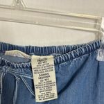 White Stag VTG  Denim Skirt Womens M(8/10) Tiered Cowgirl Boho Peasant Cottage Photo 4
