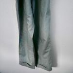 Gap | Cap Sleeve V-Neck Jumpsuit Linen Cotton Tie Waist Sage Green | Size 8 Photo 2