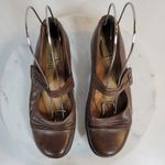 Cobb Hill New Balance Womens Penelope Mary Janes 8 Brown Leather Comfort Flats Photo 2