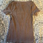 Old Navy Brown Ribbed Top Photo 2