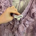 For Love & Lemons  Tatiana Blouse in Purple Photo 4