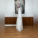 Beautiful Vintage 1970s Wedding Gown & Veil! White Size 10 Photo 7