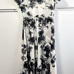 Raga  Small Black White Midi Dress Tie dye Splatter Hip Hop Urban Business casual Photo 1