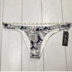 TAVIK Blue Floral Heather Bikini Bottom Size Large NWT Photo 1