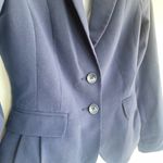 H&M Fitted Blazer Blue Womens Size 4 Photo 1