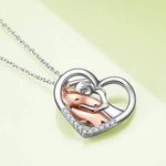 Boutique Horse Pendant Necklace Jewelry 925 Sterling Silver Heart Gifts for Women Girls Photo 4