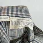 French Connection  Vintage 70s School Girl Pleated Plaid Mini Skirt Photo 5