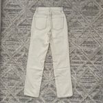 PacSun  Off White Distressed Dad Jeans Photo 2