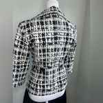 Chick woman’s size small Black and White Geometric Blazer Photo 5