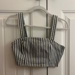 ZARA Denim Corset Tank Photo 0