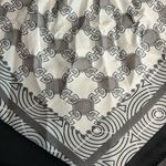 LA Valentina | Monochromatic ~ Leopard & Geo Patterned Scarfs Black Photo 3