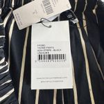 Faithfull the Brand Faithfull‎ the Brand Tahnie Pants Small NWT Black White Stripe Wide Leg Pull On Photo 11