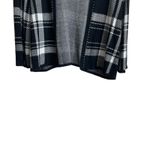Liz Claiborne Liz Claiborne Women Cardigan Sweater 1X Black Plaid Open Front Classic Office Photo 7