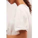 Free People Bohemian Ethereal Billowy Sunset City Tunic Swing Top White Large Photo 5