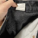 Levi's Vintage  Orange tab tapered High waist black jeans 90s SZ 10short 15921 Photo 6