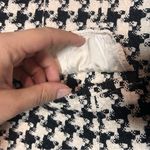 Linda Allard Ellen Tracy Houndstooth Blazer Silk Black Cream Womens Size 6 Photo 8