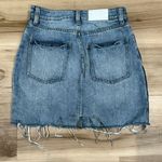 Pistola  Two Tone Denim Jean Mini Skirt Women’s 24 Photo 1