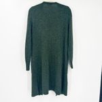 J.Crew Mercantile XS Olive Green Alpaca Blend Long Open Front Cardigan Sweater Photo 7