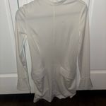 Women's Long Sleeve Mock Neck Dress Size Small White Photo 1