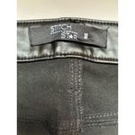 Women's Black Vegan Leather Pleather Pants Size 18 High Rise Boot Cut Photo 7