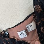 House Of CB  'Cara'‎ Black Corset lace gown Maxi Dress/Size M NWOT Photo 6