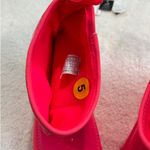 $100 UGG Classic Brellah Mini "Super Coral" Boots Size 6.5 Pink Photo 3