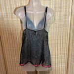 Victoria's Secret 2007 Sexy Little Things Black Sparkly Camisole Teddy Large Photo 9