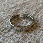 Boutique 925 sterling silver engraved ring Photo 0