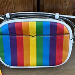 Kate Spade Vibrant Rainbow Stripped Crossbody Bag Photo 2