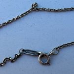 Tiffany & Co. Tiffany Triple Heart Plate Necklace Silver 925 Women’s RARE Photo 11