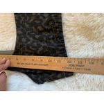 Vuori  Women's Bra Cocoa Spots Cheetah Print Size Medium Photo 3