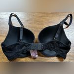 Savage X Fenty 32D Black Lace Padded Push Up Underwire Back Closure Bra Photo 1