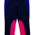 Gap  Fit Capris Medium‎ Blue Pink Activewear Colorblock Gym Athleisure Photo 0