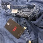 Levi's NWT Cecile Midi Dres Blue Oversized XS Photo 5