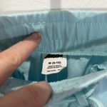 Avia Knit Lounge Shorts Drawstring Waist Pockets Light Blue M (8-10) Photo 1