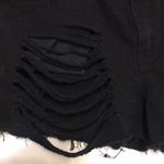 Guess - Frayed distressed Metal Rose Gold Logo shorts size 30 Photo 5