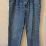 Hollister Curvy Ultra High Rise Mom Jeans Paper Bag Waist Photo 0