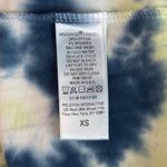 Peloton  Tie Dye Tank Top Womens XS‎ Blue Green Flow Double Twist Back Photo 6