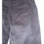 Pilcro Anthropologie  Straight Leg Raw Hem Black Pants Women's 27 Flap Pockets Photo 4