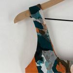 Fabletics  Gabriella‎ Scoop Back Swim Bra Paintbrush Camo Print 4 Way Stretch Photo 2