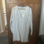 Faherty  Beach Days Tunic Dress Luciano Stripe, Size S Photo 1