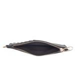 Furla  Classic Credit Card Case‎ Leather Wallet Wristlet, Black, Wrist Strap, NWT Photo 2