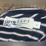 NEW! VELVET Graham & Spencer Stripe Long Sleeve $88 New T Photo 3