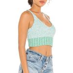 Free People  Intimately Here All Day Knit Bralette Brami Crop Top Blue Medium Photo 9