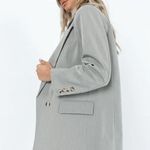 Princess Polly Codi Gray Oversized Blazer 14 Photo 3