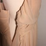 Formal Dress spaghetti strap formal blush tan color. Raw hem can be altered to … Size XXL Photo 4